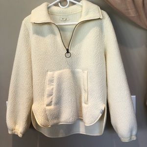 Madewell Puff Sleeve Fleece